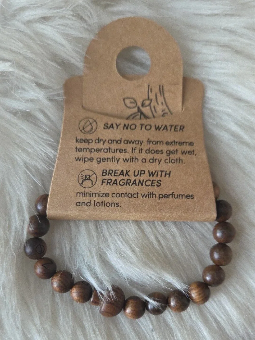 Ryze Wooden Bead Bracelet